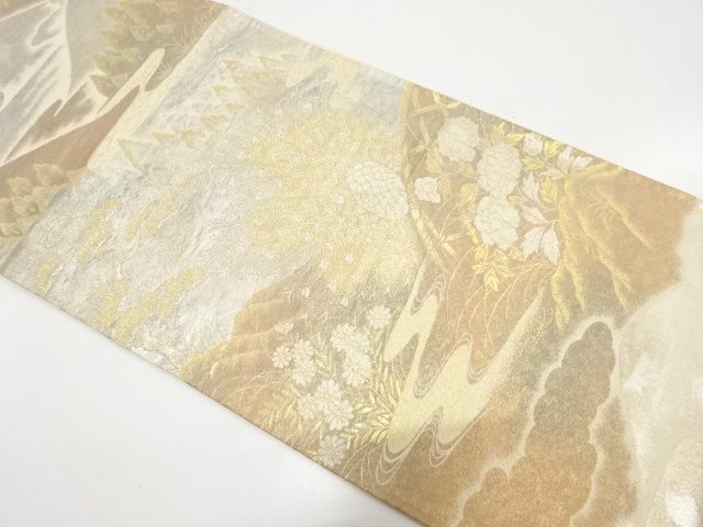 Japanese Kimono / Fukuro Obi Silk